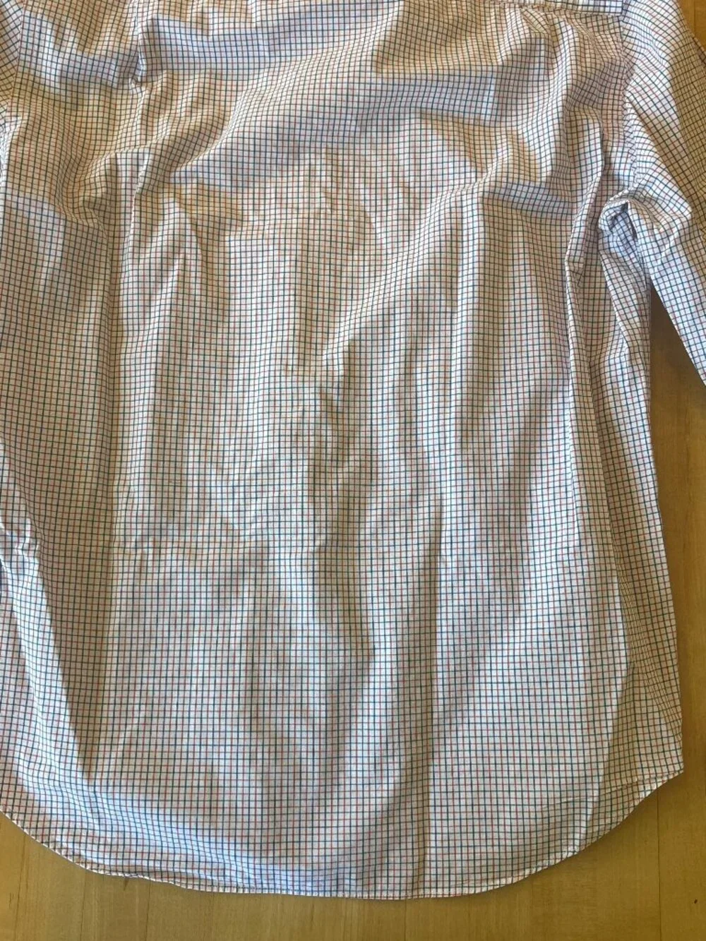 Lot of 3 J Crew Button Down Long Sleeve Plaid Mens Dress Shirts